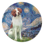 Brittany Spaniel 3 - Starry Night stickers