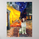Brittany Spaniel 3 - Terrace Cafe posters