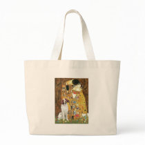 Brittany Spaniel 3 - The Kiss Tote Bags