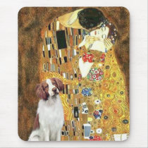 Brittany Spaniel 3 - The Kiss Mouse Pads