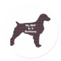 Brittany Spaniel BFF Sticker