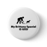 Brittany Spaniel buttons