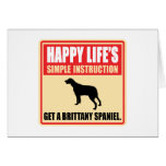 Brittany Spaniel cards