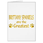 Brittany Spaniel cards