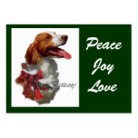 Brittany Spaniel Christmas Gifts business cards
