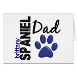 Brittany Spaniel Dad 2 cards