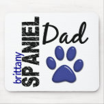 Brittany Spaniel Dad 2 mousepads