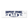 Brittany Spaniel Dad Bumper Stickers