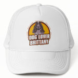 Brittany Spaniel Dog Lover hats