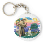 Brittany Spaniel keychains
