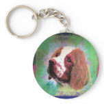Brittany Spaniel keychains