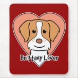 Brittany Spaniel Lover mousepads