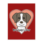 Brittany Spaniel Lover postcards