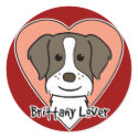 Brittany Spaniel Lover stickers