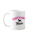 Brittany Spaniel Mama mugs