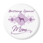 Brittany Spaniel Mum magnets