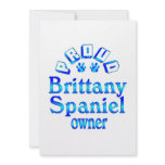 Brittany Spaniel Owner invitations