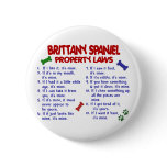 BRITTANY SPANIEL Property Laws 2 buttons