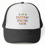 Brittany Spaniel Rules Fun hats