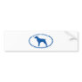 Brittany Spaniel Silhouette Bumper Sticker
