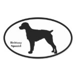 Brittany Spaniel SIlhouette stickers