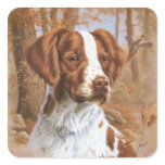 Brittany Spaniel stickers