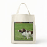 Brittany Spaniel tote bag