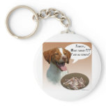 Brittany Spaniel Turkey keychains