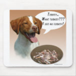 Brittany Spaniel Turkey mousepads
