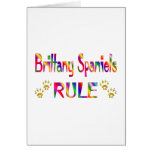 Brittany Spaniels Rule cards