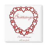 Brittany True Love magnets