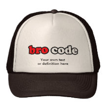 BRO CODE HAT