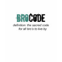 Bro Code t-shirts