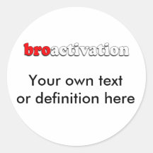 BROACTIVATION copy Sticker
