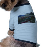 Broad-leafed willow herb and stream, Baffin Island pet clothing