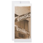 Broad St. Exchange Place Bookmark rack cards
