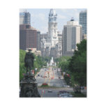 Broad Street - Philadelphia postcards