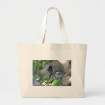 Broadbilled Hummingbird Nesting Canvas Bags