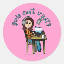 Broadcaster (Light) Stickers