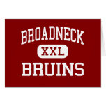 Broadneck - Bruins - High - Annapolis Maryland Greeting Card