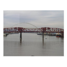 Broadway Bridge, Portland Oregon Postcard