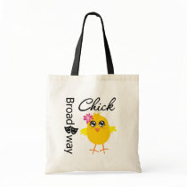 Broadway Chick Tote Bags