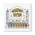 Broadway Rhythm Magnet