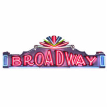 Broadway Sculpture Magnet Cut Outs