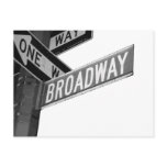 Broadway Sign postcards