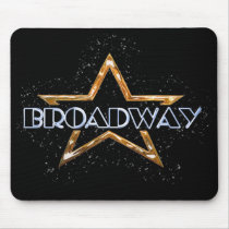 Broadway Star Mouse Pads