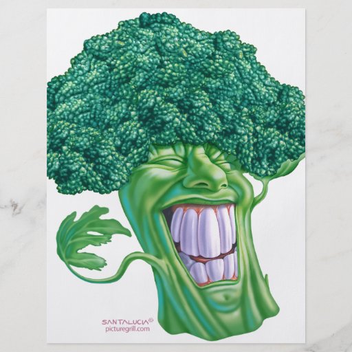 broccoli custom flyer