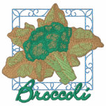 Broccoli embroidered shirts