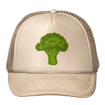 Broccoli Graphic Mesh Hats