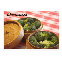 Broccoli Invitations